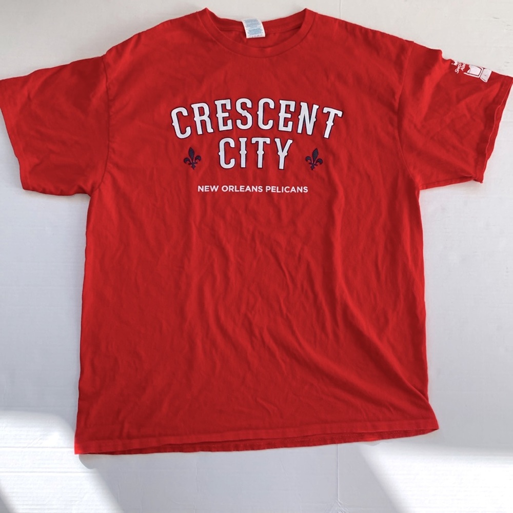 NBA New Orleans Pelicans Crescent City t shirt size XL